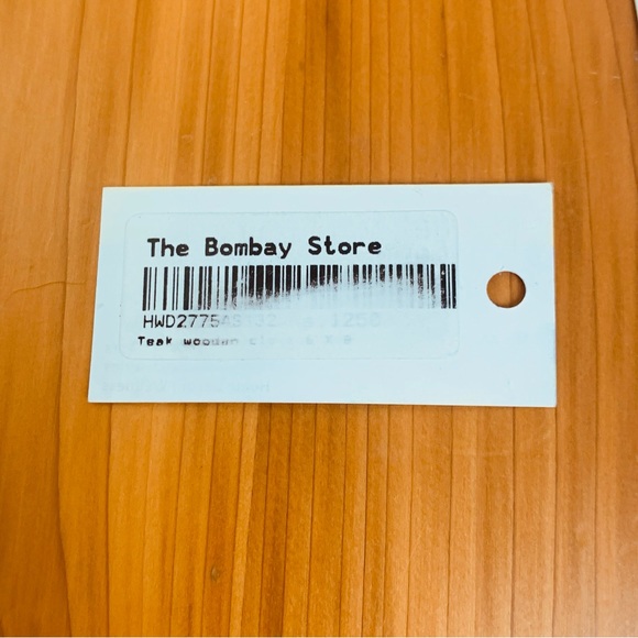 Decorative Wood Ethnic Clock Bombay India - Picture 8 of 8